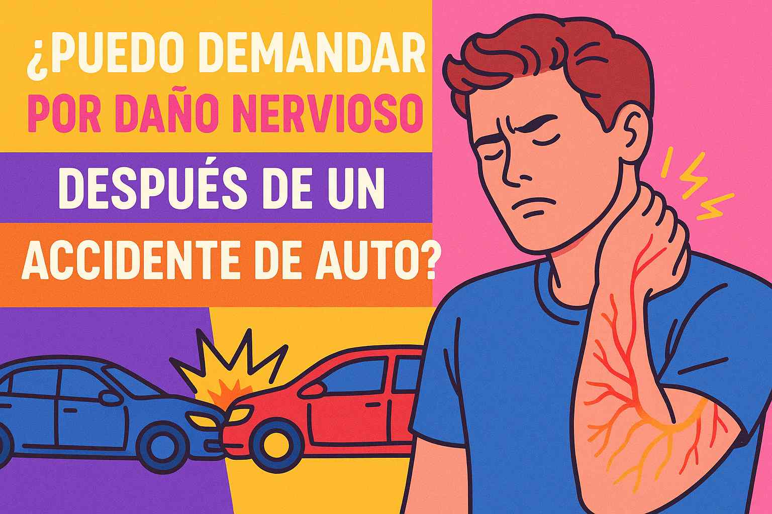 Demandar por daño de nervios