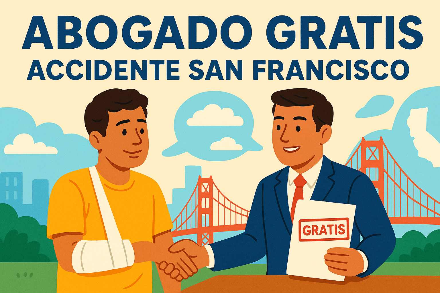 Abogado gratis para accidente en San Francisco