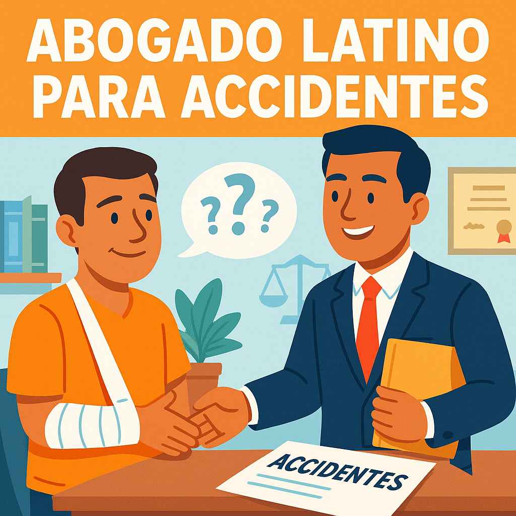 Abogado latino para accidentes”