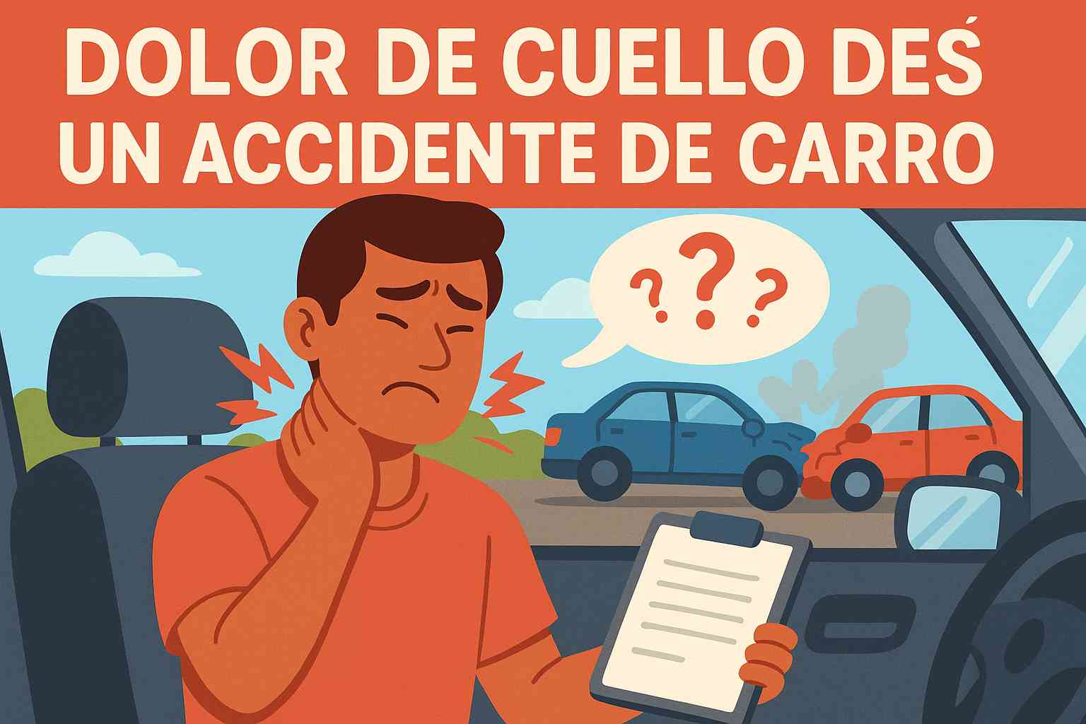 Dolor Cuello Después Accidente Carro