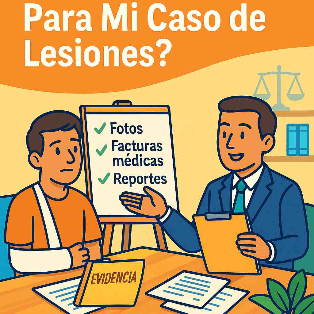 Qué Pruebas Necesito Para Mi Caso