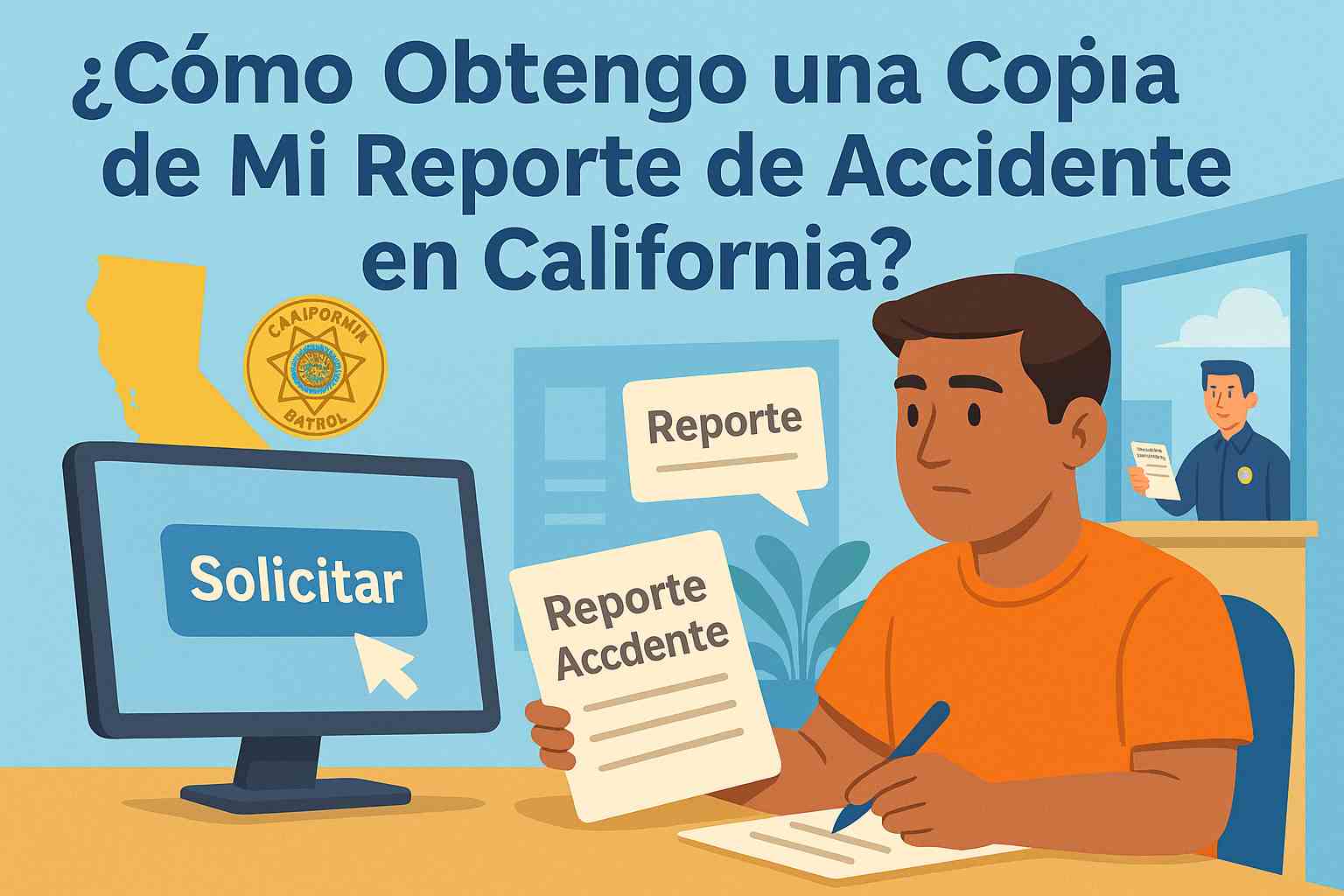 Cómo Obtengo una Copia de Mi Reporte de Accidente en California