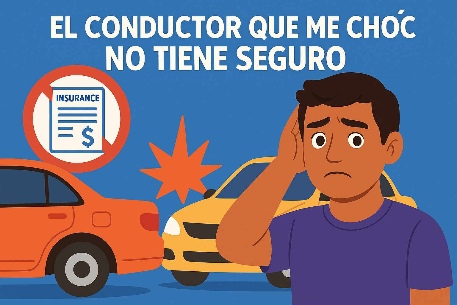 El Conductor que Me Chocó No Tiene Seguro
