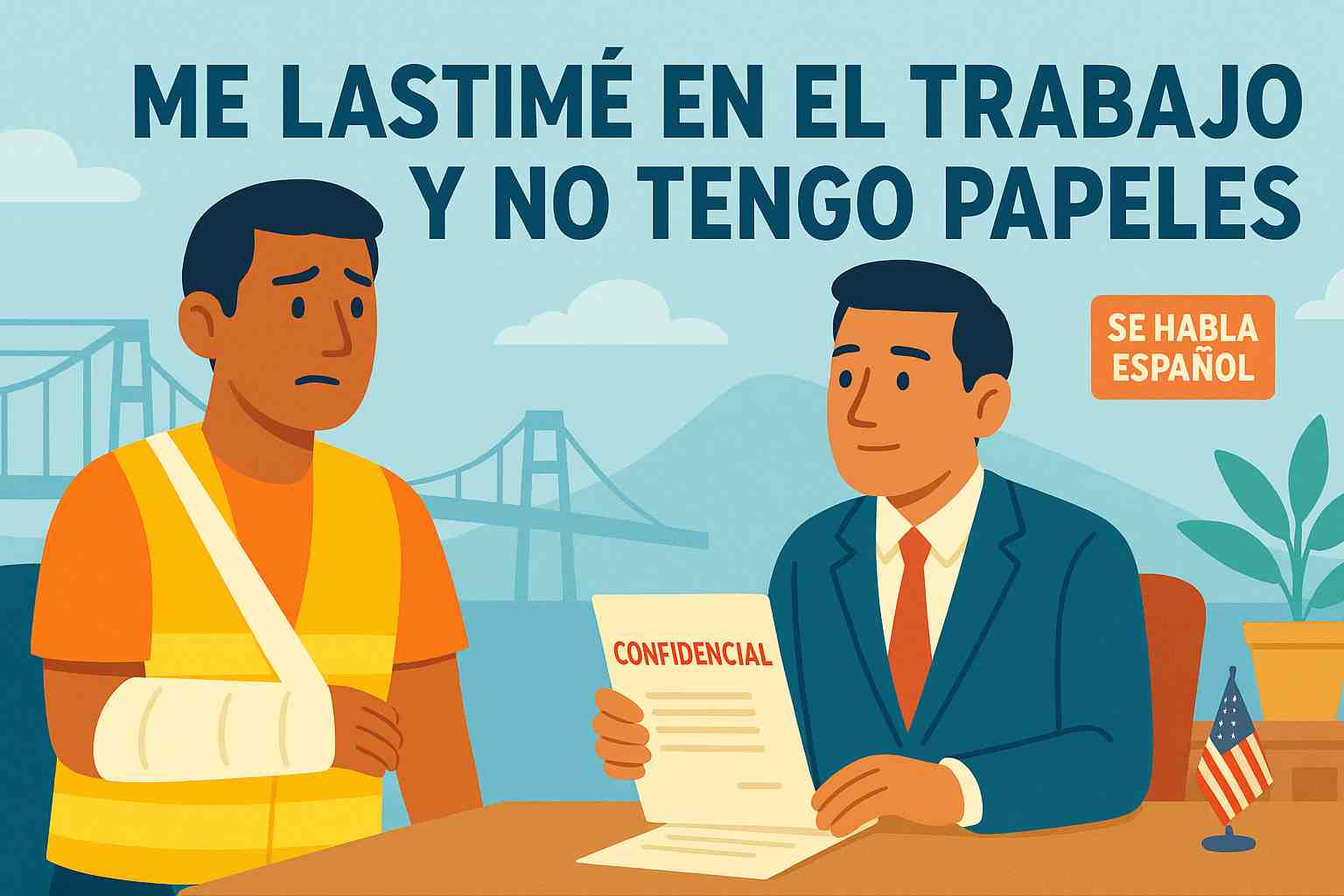 Me Lastimé en el Trabajo y No Tengo Papeles