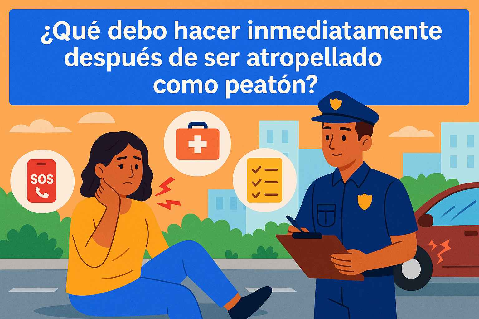 Atropellado Como Peatón