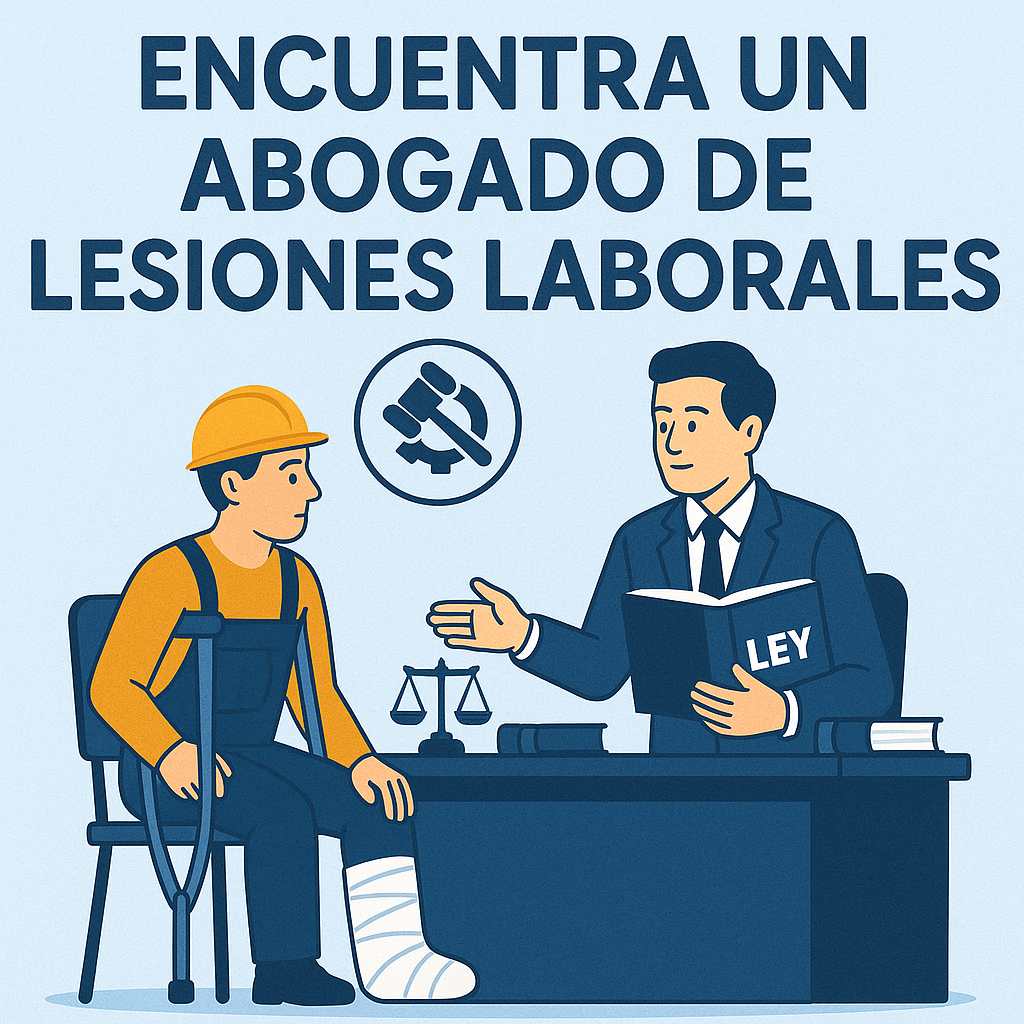 Encuentra un abogado de lesiones laborales