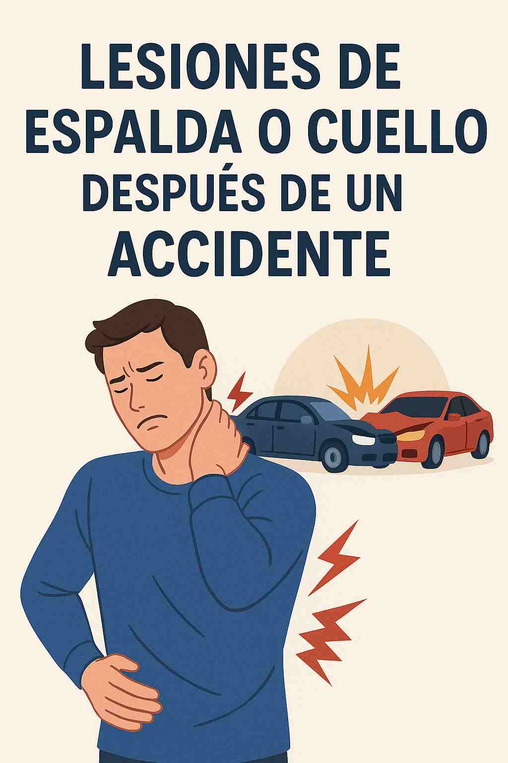 Lesiones de espalda o cuello después de un accidente