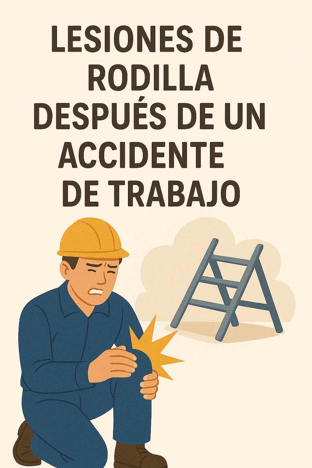 Lesiones de rodilla después de un accidente