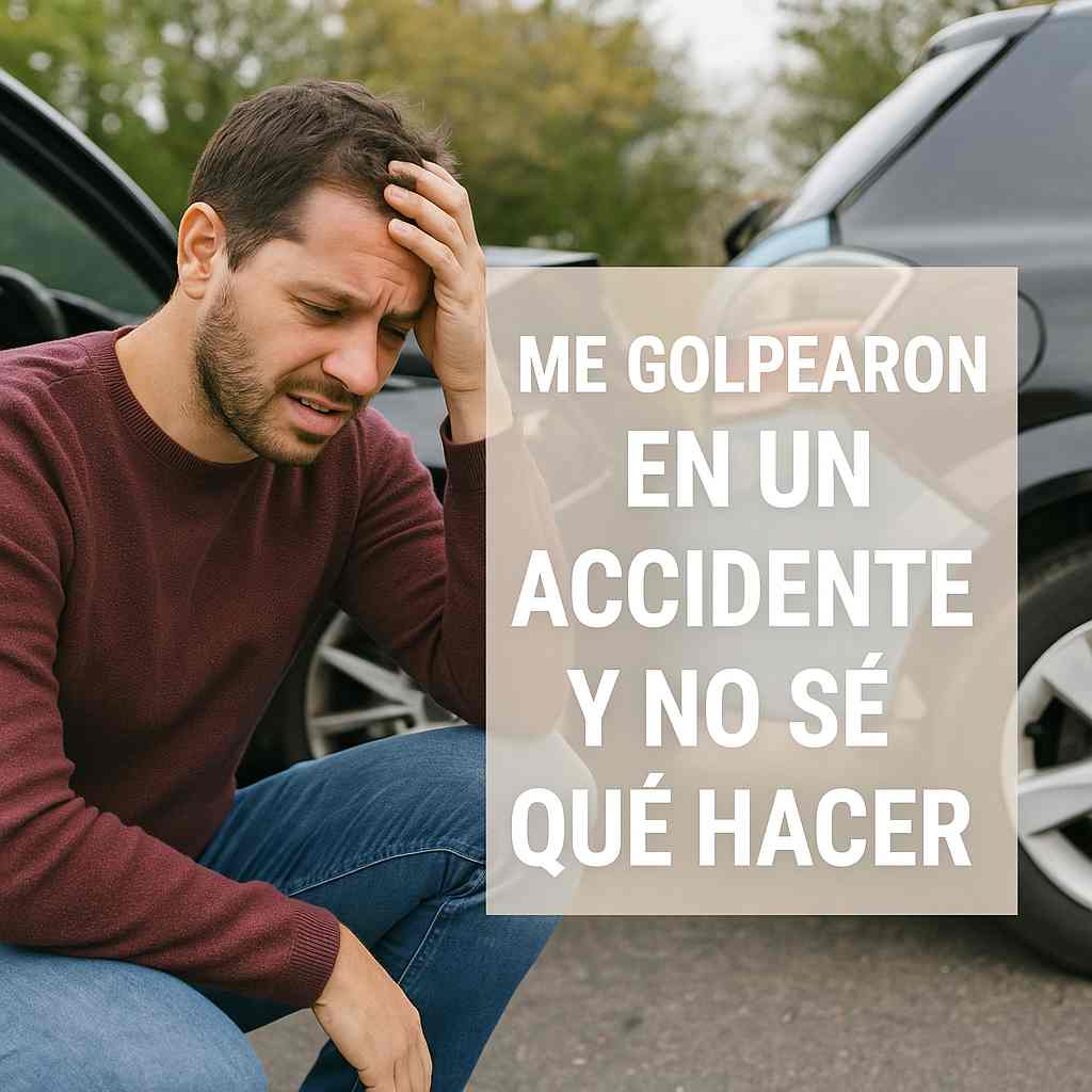 Golpearon en un Accidente y No Sé Qué Hacer